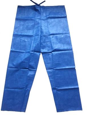 China Blue Color Patient Hospital Pants Soft Breathable With Belt OEM ODM for sale