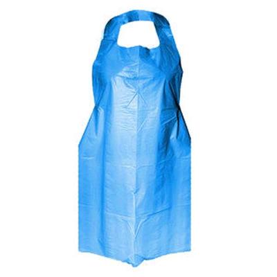 China 0.04MM Thick Disposable Plastic Apron Oil Proof Dirt Proof 81x140cm Size for sale