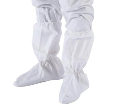 China Medical Soft Disposable Boots Cover PP Spunbond Material White Color for sale