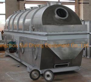 China 0.3m-1.2m Width Vibrating Fluidized Bed Dryer For Choline Chloride for sale