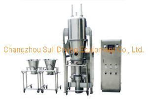 China Foodstuff Fluidized Bed Granulator 5.5kw-18.5kw Fluid Bed Coating Machine for sale