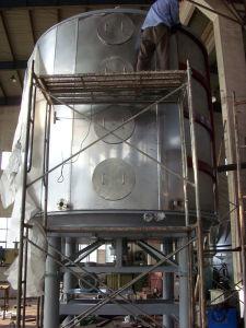 China Rotary Wastewater Sludge Dryer Vertical Sludge Drying In Water Treatment for sale