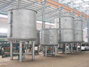 China Powder Material Contra Flow Continuous Dryer With ISO Certification for sale