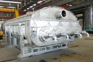 China Transmisión de calefacción secador de paletas hueco máquina de secado de lodo de acero inoxidable en venta