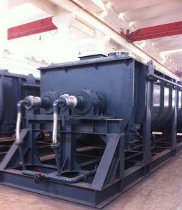 China Wedge Type Hollow Paddle Dryer For Dye / Industrial Sludge Dryer Machine for sale