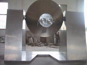 China Two Cone Rotary Vacuum Dryer With Combined Movement Way for sale