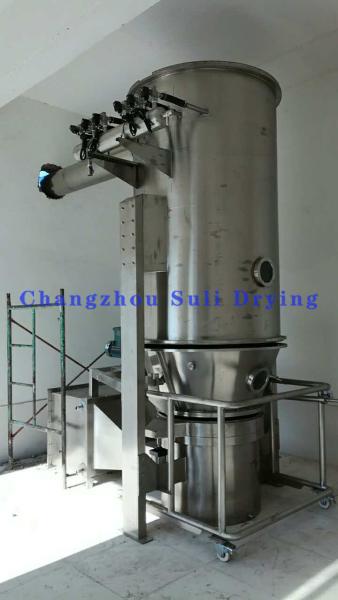 Quality SUS304 SUS316L Fluidizing Dryer Vertical Fluidized Bed Dryer For Milk Powder for sale