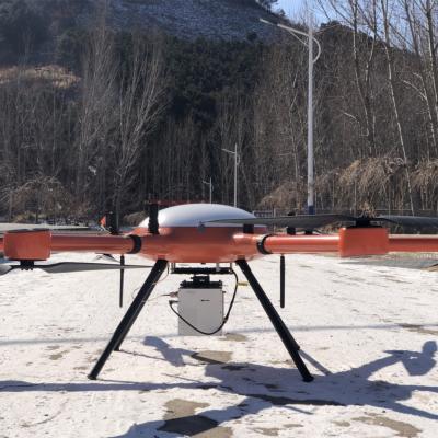 China Terrain Mapping Drop 900m Long Range Detection UAV LiDAR Scanning Support VTOL Airborne High Accuracy DEM for sale