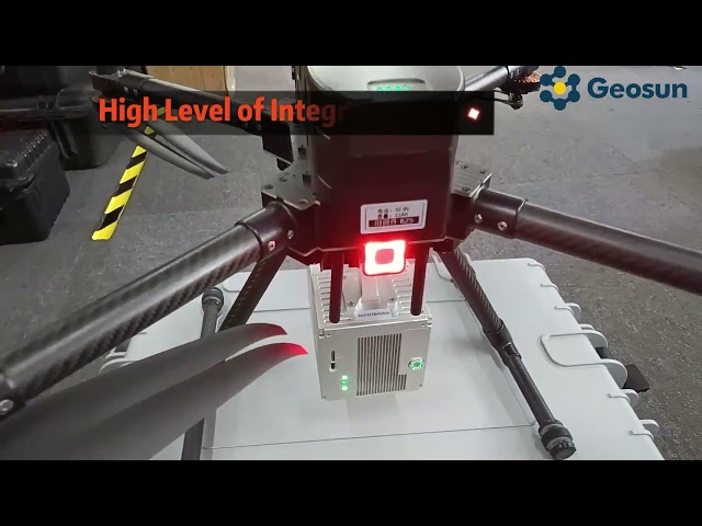 UAV LiDAR Scanning System   Geosun GS-100C+ Livox Avia Topographic Surveying And Mapping Solution