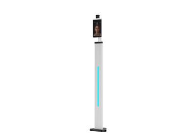 China Digital Flatbed Scanner Face Recognition Thermometer Floor Standing for sale