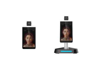 China Contactless DC 9V Face Recognition Terminal Kiosk Infrared Digital for sale