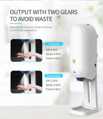 China 1.1L Automatic Hand Sanitizer Dispenser for sale