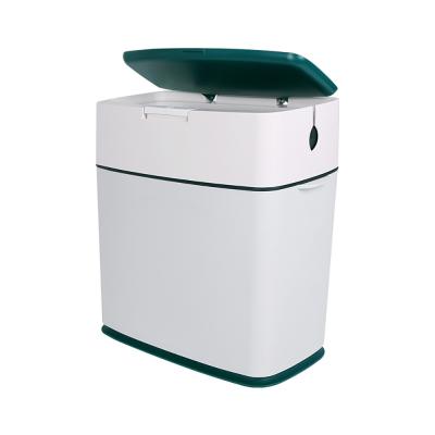 China Touchless Intelligent Sensor Trash Can Kitchen Garbage Bin For Home for sale