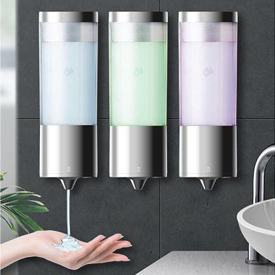 China Wall Mounted Automatic Soap Dispenser Body Wash Foam Shower Head Soap Dispenser for sale
