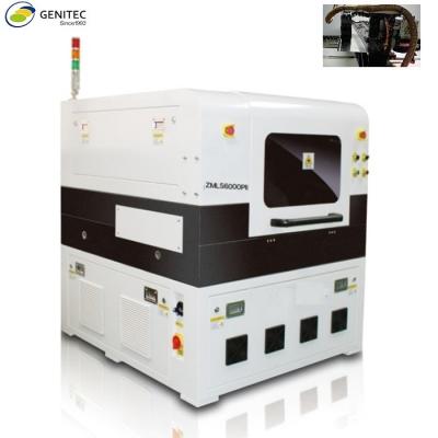 China Genitec Laser Cutter Optical Recognition PCB Laser Cutting Machine for SMT ZMLS6000DP for sale