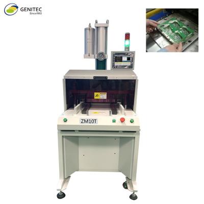 China 10 Tons PCB Punching Machine PCB Shear Cutter With 7 Inch Touch Screen for sale