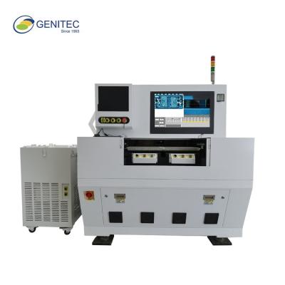 China Genitec AC220V 15W PCB Laser Cutting Machine PS NS Laser Cutter Machine for SMT ZMLS5000DP for sale
