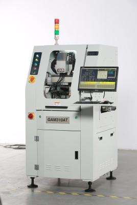 中国 ラインPCB デパネライザー 60000RPM PCB CNCのルーターの二重仕事台 販売のため
