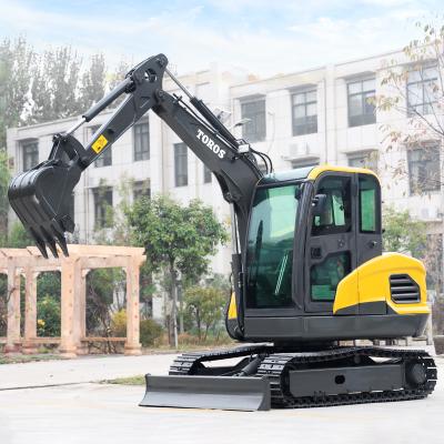 China Certificado pela EPA 4 Ton Mini Excavator 2400rpm Pequeno Excavator Crawler Bagger à venda