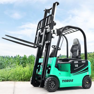 China 2.5ton 4 Wheel Electric Forklift Truck Electric Counterbalance Truck EPA Certified for sale