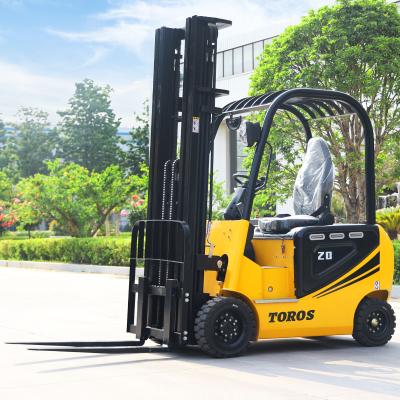 China Full Stacker Mini 2 Tonne  Electric Forklift Truck Mobile For Industrial for sale