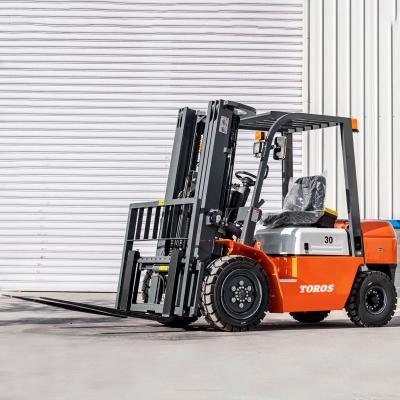China 2500kg Warehouse Forklift Truck Power Steering Heavy Duty Fork Trucks for sale