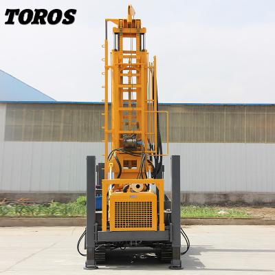 China EURO 5 Certified Water Well Drilling Rig With Crawler Travelling  4100*1950*2600mm for sale