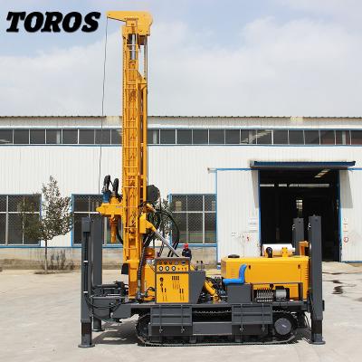 China YUCHAI Engine 85KW Water Well Drilling Rig Steel Crawler Type for sale