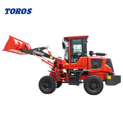 China Powerful EPA Engine Mini Wheel Loader Machine For Construction Projects for sale