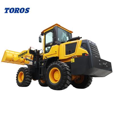 China CE Diesel Powered 3 Ton Wheel Loader Machine With Core Components for sale