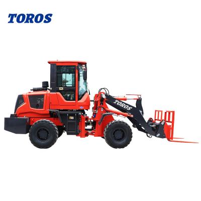 China CE 0.4m2 Bucket Hydraulic Wheel Loader Earthmoving Construction Equipment for sale