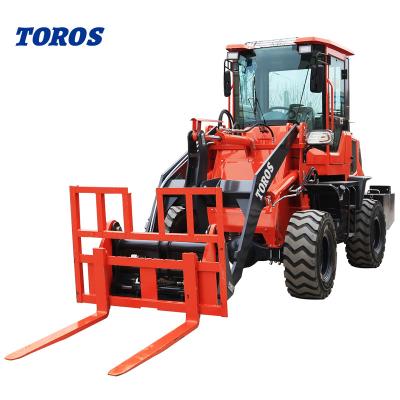 China Multipurpose Compact Front End Wheel Loader Machine With 0.5m2 Bucket for sale