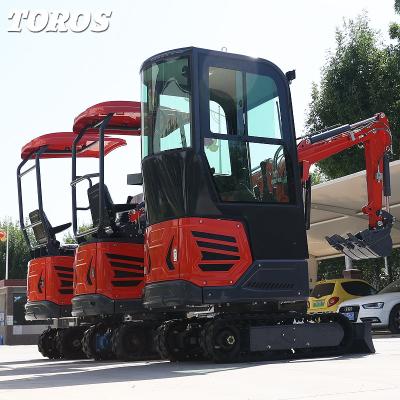 China 1.2Ton Hydraulic Compact Excavator for sale