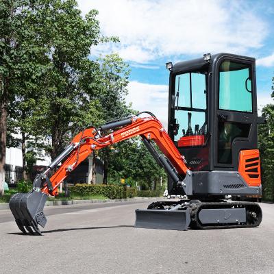 China Customizable Hydraulic Mini Excavator For Farm Use 1.2ton Easy To Operate for sale