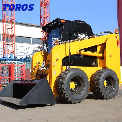 China Closed Crankcase Ventilation 1000Kg Small Front Loader Skid Steer 1 Year Warranty for sale
