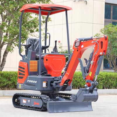 China Roadworks Mini Crawler Excavator 1200kg Construction Industrial Use for sale