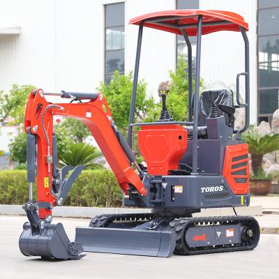 China Residencial Comercial 1.2 Tonne Excavator Mini Crawler Digger Personalizado à venda
