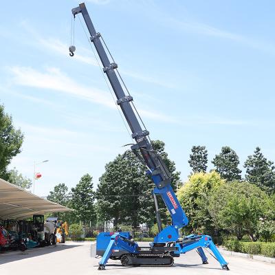 China Durable Reliable Spider Lift Crane In Tight Spaces EURO 5 Certified for sale