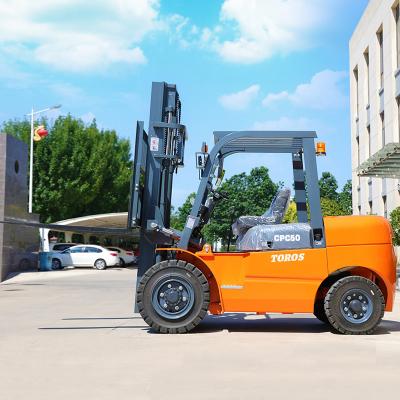 China Customized Hydraulic Heavy Duty Diesel Forklift 3-4 Meters Length for sale