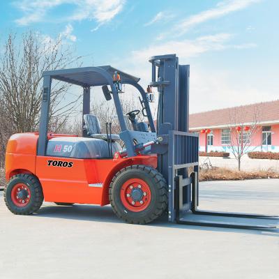 China Heavy Lifting 2-3 Ton Diesel Forklift 3-4 Meters Overall Length for sale