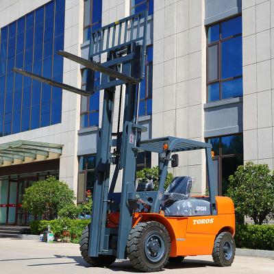 China TOROS 2.5-3.5 Ton Heavy Duty Diesel Forklift Industrial Counterbalance Forklifts for sale