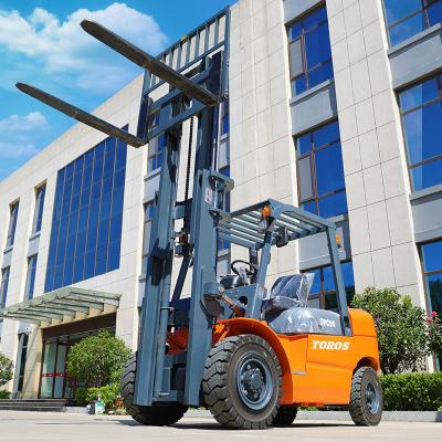 China 1-2 Meters Length 3000kg Diesel Forklift Material Handling For Warehouse for sale