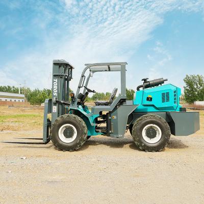 China 3.5T To 5T Rough Terrain Counterbalance Forklift Multifunctional for sale