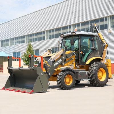 China 1m3 Bucket Backhoe Loader Machine For Construction Work User Friendly for sale