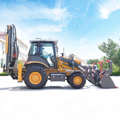 China CE Certified 85kw Backhoe Loader Machine Heavy Duty Construction Equipment for sale
