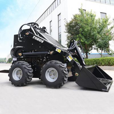 China Operating Capacity 1000-1500Lbs Mini Skid Steer Loader Easy To Control for sale