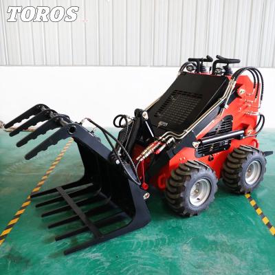 China EPA Approved Mini Skid Steer Loader Small Crawler Loader Diesel Powered for sale