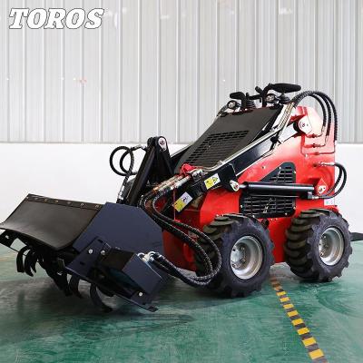 China OEM Energy Efficient Small Stand On Skid Steer Equipment 2-4Mph Travel Speed for sale