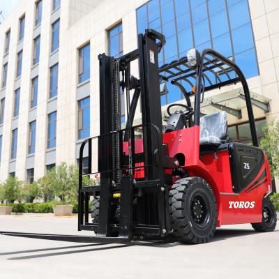 China 4-6m Pneumatic Tire Electric Reach Truck Forklift Electric Counter Balance for sale