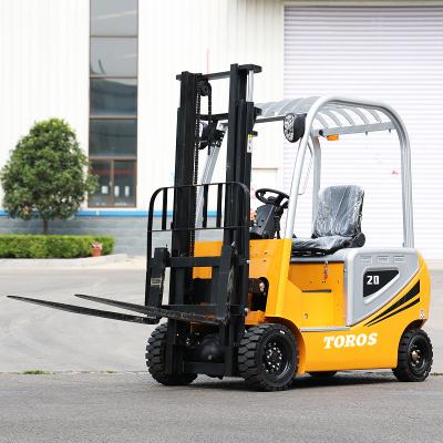China Battery Operated Electric Forklift Truck 25km/H For Factories  Warehouses for sale